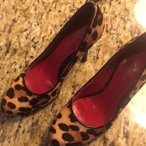 Nine West Leopard Print Pumps